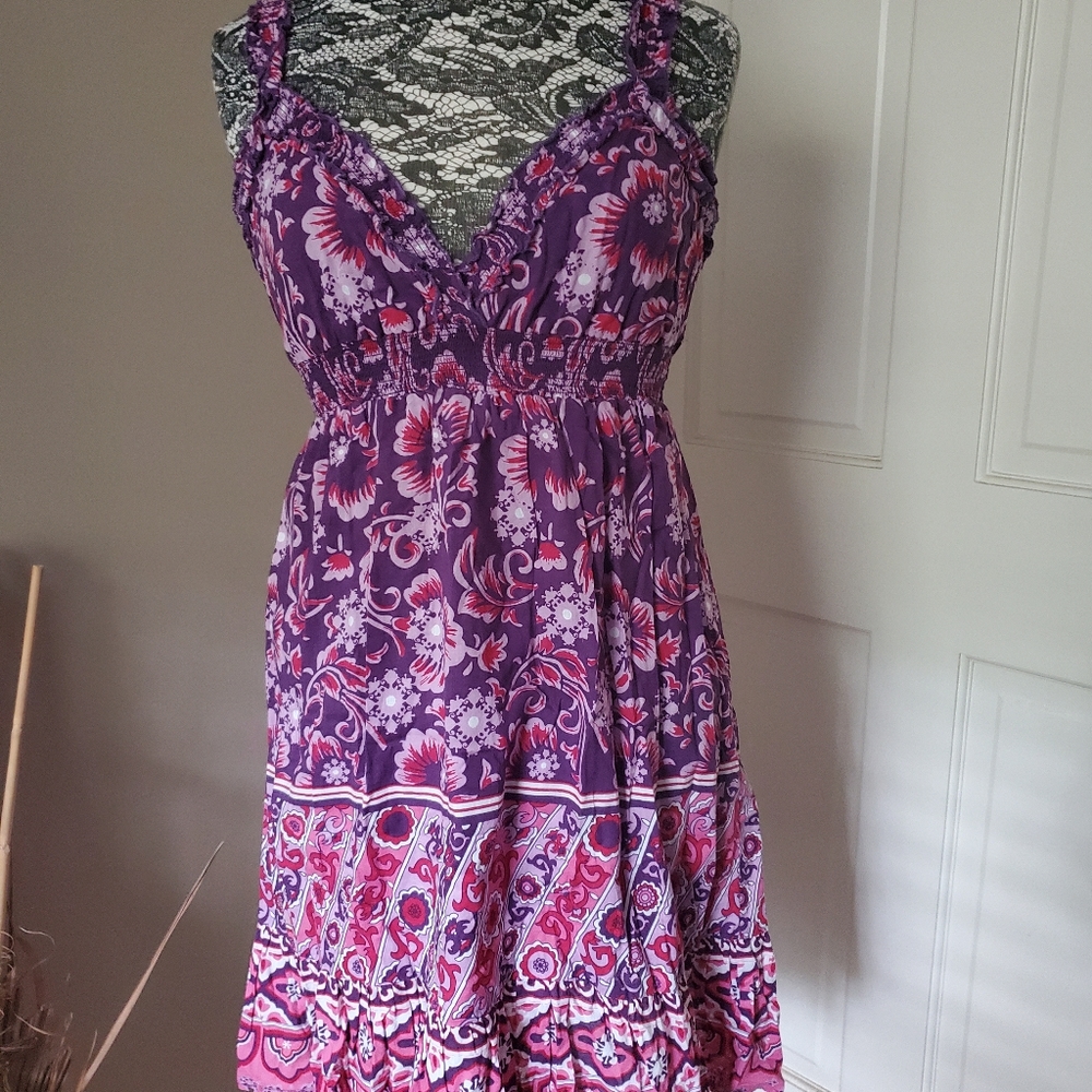 NWOT Confess floral sundress, size L